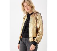 Vêtements Bombers Original Glitter Women pour Accessoires M Or et bronze