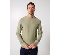 BOSS Pull structuré en coton et cachemire avec patch logoté - Style Anion_S, 50527584 Chaux S
