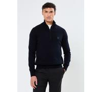 BOSS Hommes Kanobix S Pull en Coton et Cachemire avec Encolure zippée et Patch logoté