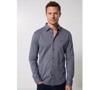 BOSS Chemise Slim en piqué de coton chiné - Style Mysoft_2_M, 50519748 Gris sombre XL