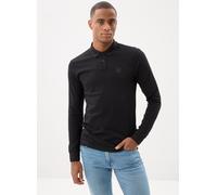 Boss Passerby 10256683 Long Sleeve Polo Noir S Homme