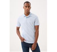 BOSS Polo en piqué de coton avec logo imprimé - Style PeoxfordNew, 50507814 bleu clair S