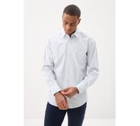 Hugo Boss Chemise Relegant_6_M Regular en popeline de coton Gris chiné XXL