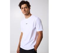 BOSS T-shirt TChup en coton stretch avec logo contrastant Blanc Taille S