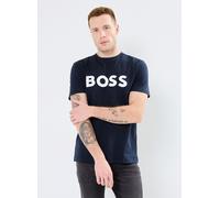BOSS T-Shirt 'Thinking 1' bleu foncé / blanc, Taille XL