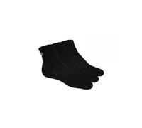 Vetements: Calcetin 3ppk Quarter Sock Negro-Taille-35/38 Argenté