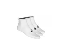 Vetements: Calcetines Asics 3ppk Quarter Blanco-Taille-39/42 Argenté