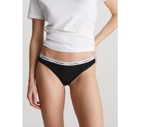 Calvin Klein Slip bikini 000QD5207E – Lot de 3 Coton stretch Noir Taille M