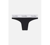 Calvin Klein Slip Brésilien Femme Coton Stretch, Noir (Black), XL