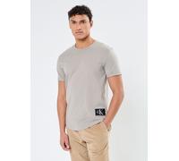 Vêtements Calvin Klein Jeans Badge Round Hem Tee pour Accessoires S Gris