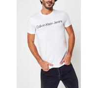 T-shirt Calvin Klein Jeans Logo Color manche courte blanc noir - XL