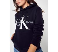 Vêtements Calvin Klein Jeans Core Monogram Hoodie pour Femme M Noir