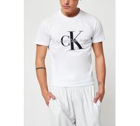 Vêtements Calvin Klein Jeans Core Monogram Slim Tee pour Homme S Blanc