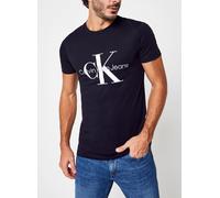 Calvin Klein T-Shirt Manches Courtes Homme Core Monologo Col Ras-du-Cou