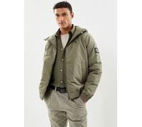 Vêtements Calvin Klein Jeans Hooded Padded Harrin pour Homme S Vert