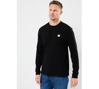 Vêtements Calvin Klein Jeans Ls Waffle Badge Crew LV040EM217 pour Accessoires XXL Noir