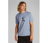 Vêtements Calvin Klein Jeans Monologo Shift Tee J30J327471 pour Accessoires M Bleu