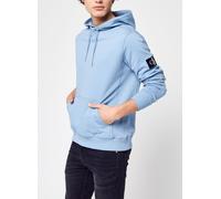 Vêtements Calvin Klein Jeans Monologo Sleeve Badge Hoodie pour Accessoires XXL Bleu