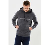 Vêtements Calvin Klein Jeans Seasonal Monologo Regular Hoodie pour Homme S Gris