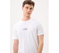 Vêtements Calvin Klein Jeans Ss 30S Micro Monolog LV04RB866G pour S Blanc