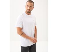 Calvin Klein T-Shirt Manches Courtes Homme Badge Jersey Classic Tee en Coton, Blanc (Bright White), XXL