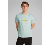 Vêtements Calvin Klein Jeans Ss Hero Monologo Tee LV040EM286 pour Homme S Gris