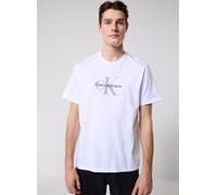 Vêtements Calvin Klein Jeans Ss Hero Monologo Tee LV04RB862G pour Homme M Blanc