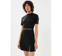 Vêtements Calvin Klein Jeans Tape Milano Short Sl pour Accessoires M Noir