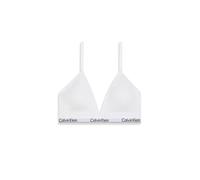 Calvin Klein Lv00qf8498 Triangle Bra Blanc S Femme