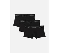 Calvin Klein Boxer Low Icon coton stretch noir pur lot de 3 Taille L