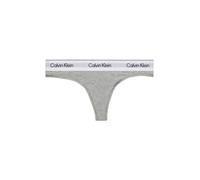Calvin Klein String femme – avec stretch – Gris (Grey Heather) – Taille M