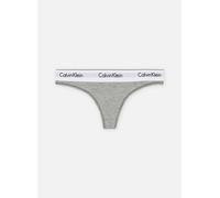 Calvin Klein String Femme Tanga, Gris (Grey Heather), XL