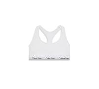 Calvin Klein Brassière Femme Unlined - Ceinture emblématique - Blanc - M