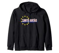 Vêtements capverdiens : Santo Antao | Drapeau du Cap-Vert Sweat à Capuche