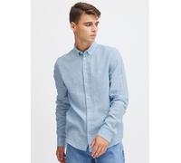 Vêtements Casual Friday CFANTON 0053 BD LS linen mix shirt pour Homme XXL Bleu