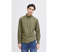 Vêtements Casual Friday CFAnton LS BD fil a fil shirt Noos pour Accessoires S Vert