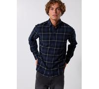Vêtements Casual Friday Cfmace Ls Bu Checked Shirt - Brushed pour Homme XL Bleu