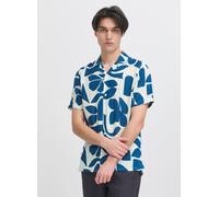 Vêtements Casual Friday CFWESTON SS RC printet linen shirt pour Accessoires XL Bleu