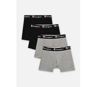 Champion Core x4 Boxeur Ajust, Gris Chiné, XL (Lot de 4) Homme