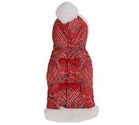 Vêtements Chinois pour Chien, Costume Tang en Peluche, Automne Hiver - Style Traditionnel Élégant, Chaleur Douce, Parfait pour Fêtes et Célébrations (2XL)