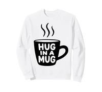 Vêtements Coffee Lover's Energy Boost - Un câlin dans Une Tasse Sweatshirt