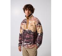 Columbia Helvetia™ II Printed Half Snap Fleece men Half-Zips brown taille: M