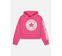 Vêtements Converse Apparel Chuck Patch Croppedhoodie pour Enfant 13A - 15A Rose