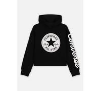 Vêtements Converse Apparel Chuck Patch Croppedhoodie pour Enfant 6A - 7A Noir