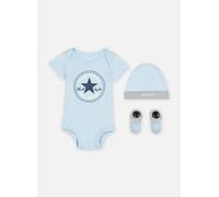 Vêtements Converse Apparel Classic Ctp Infant Hat Bodysuit Bootie Set 3Pk pour Accessoires 6 - 12M Bleu