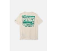 CONVERSE T-Shirt 'RETRO SNKR' beige clair / turquoise, Taille 163-176