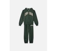 Vêtements Converse Apparel Cnvb Heritage Ft Full Zip Set pour Enfant 8A - 10A Vert
