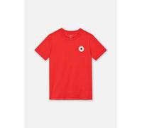 Vêtements Converse Apparel Cnvb Ss Printed Ctp Tee pour Enfant 10A - 12A Rouge