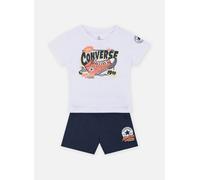 Vêtements Converse Apparel Cnvb Sun Fresh Short Set pour Enfant 18M Bleu