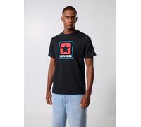 Vêtements Converse Box Logo Tee pour Homme M Noir